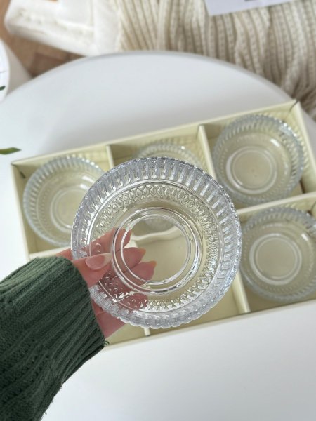 صحون مكسرات محزز مبزر / 6